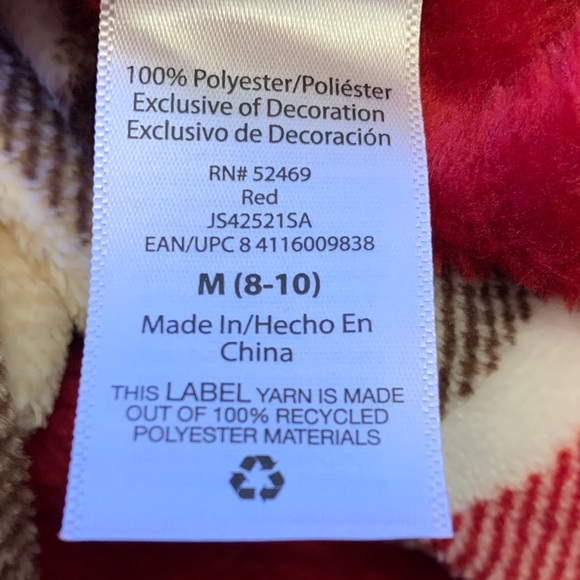 Women’s Joyspun Lounge Pants and  Fuzzy Soft Top with Reindeer design NWT - Picture 5 of 8